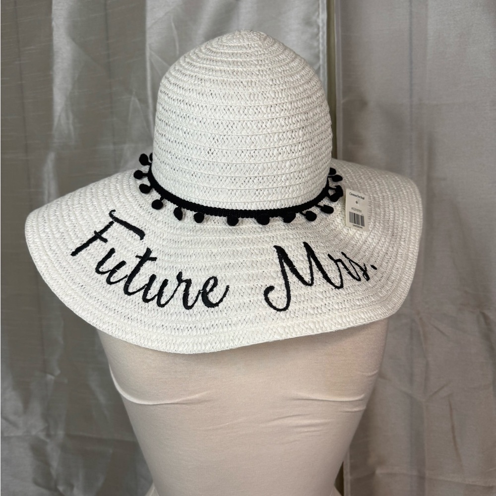 White 'Future Mrs.' Sun Hat